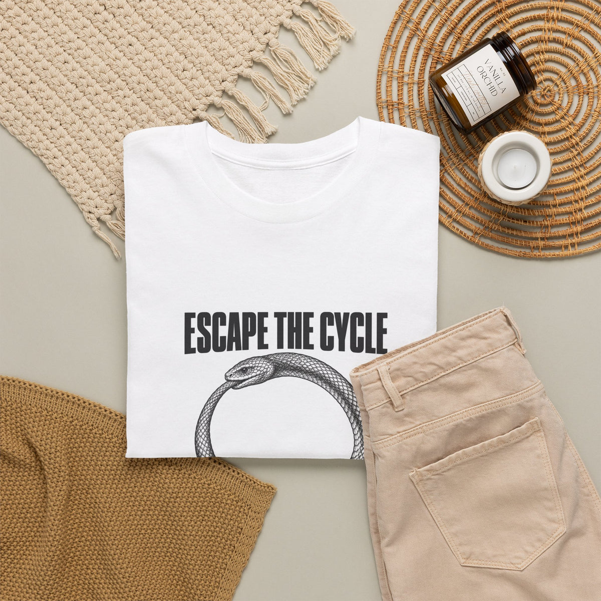 CLASSICFORM Escape the Cycle Ouroboros Tee