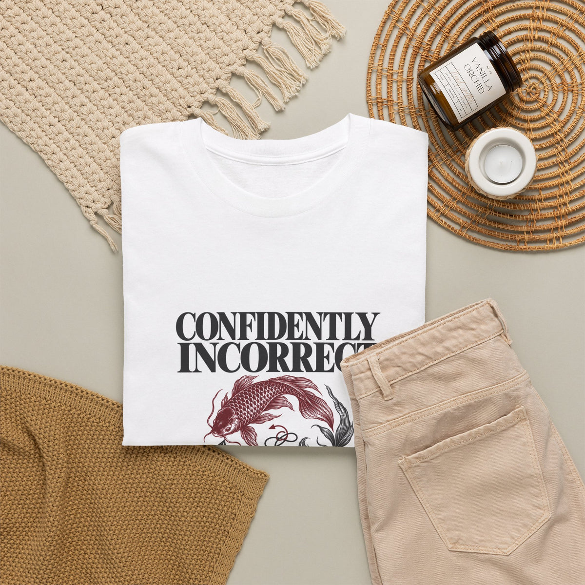 CLASSICFORM Confidently Incorrect Graphic Tee